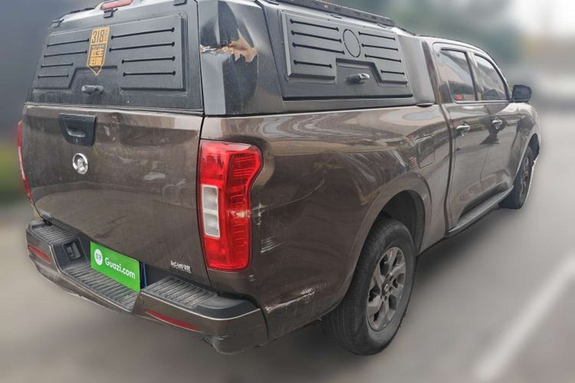 Used Great Wall Poer 2021 2.0T Commercial Version Automatic Gasoline 4x4 Elite Trim with Long Bed – GW4C20B Rear Right 45 Deg