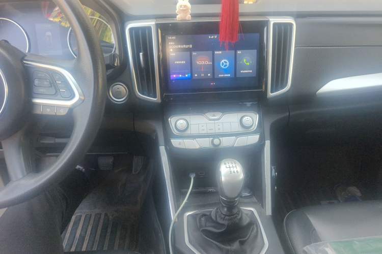 Used Great Wall Poer 2021 2.0T Commercial Version Manual Diesel Two-Wheel Drive Elite Long-Box GW4D20M Audio And AC Panel