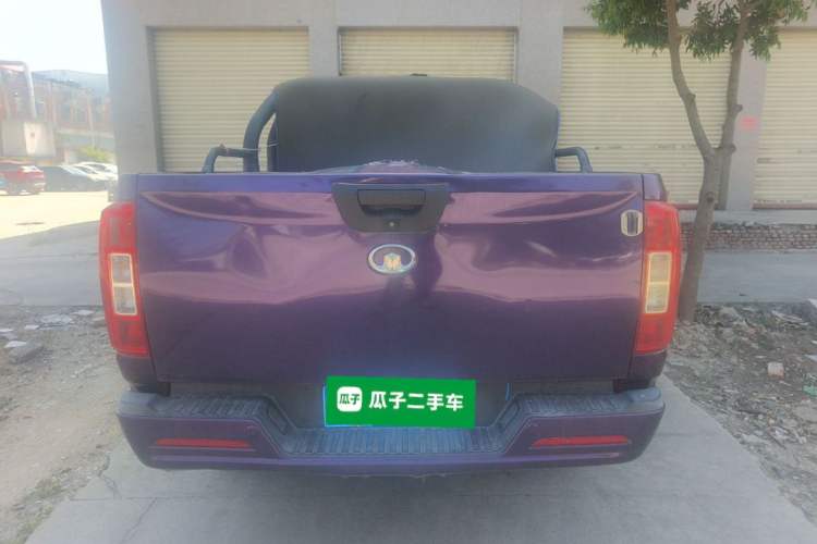 Used Great Wall Poer 2021 2.0T Commercial Version Manual Diesel Two-Wheel Drive Elite Long-Box GW4D20M Rear