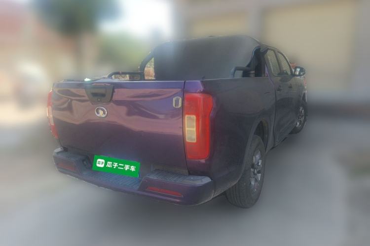 Used Great Wall Poer 2021 2.0T Commercial Version Manual Diesel Two-Wheel Drive Elite Long-Box GW4D20M Rear Right 45 Deg