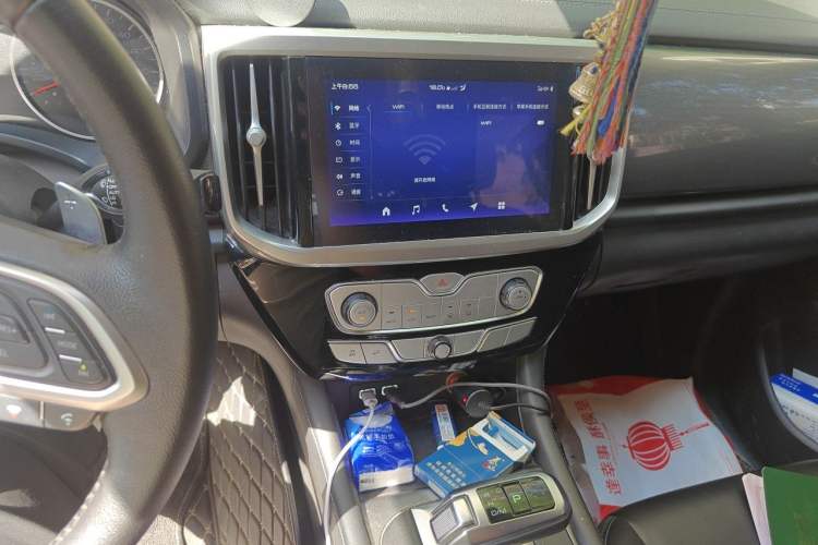 Used Great Wall Poer 2021 2.0T Global Version Automatic Gasoline 4x4 Comfort Trim Standard Cab GW4C20B Audio And AC Panel