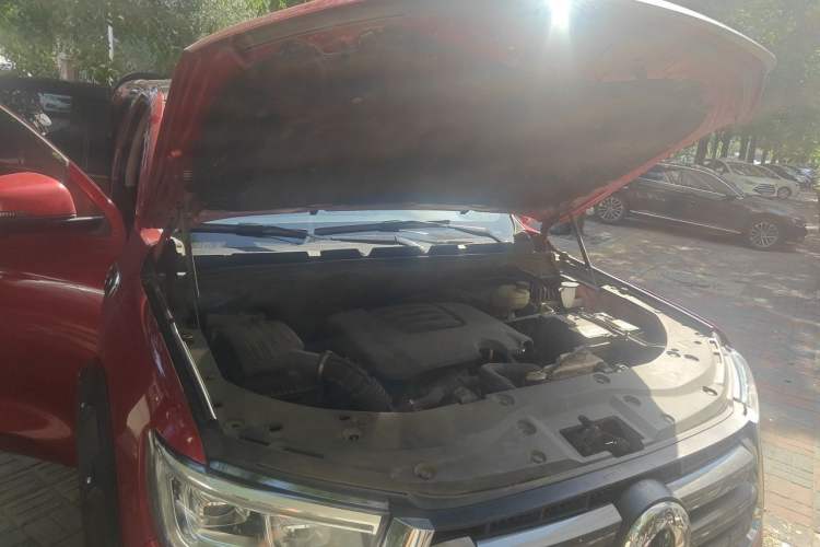 Used Great Wall Poer 2021 2.0T Global Version Automatic Gasoline 4x4 Comfort Trim Standard Cab GW4C20B Engine Bay