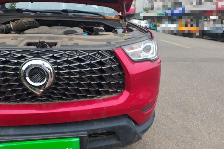 Used Great Wall Poer 2021 2.0T Commercial Version Automatic Diesel Two-Wheel Drive Elite Trim with Long Bed – GW4D20M Engine Bay Left