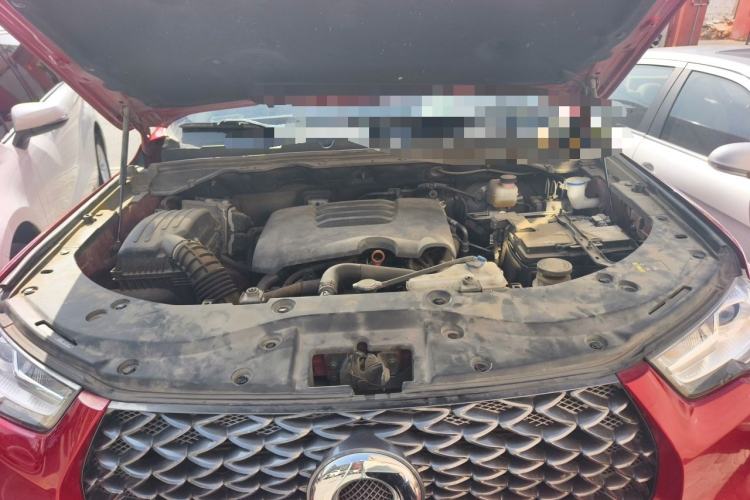 Used Great Wall Poer 2021 2.0T Commercial Version Automatic Gasoline 4x4 Elite Trim with Long Bed – GW4C20B Engine Bay