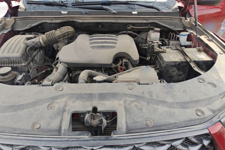 Used Great Wall Poer 2021 2.0T Commercial Version Manual Diesel Two-Wheel Drive Elite Long-Box GW4D20M Engine Bay