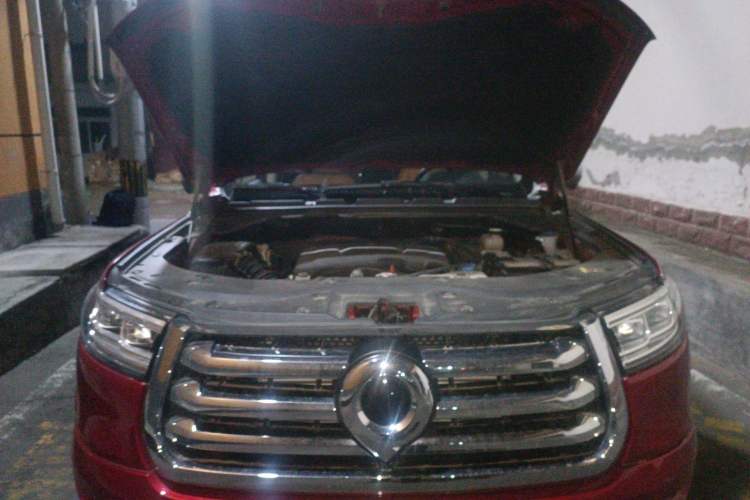 Used Great Wall Poer 2021 2.0T Global Version Automatic Gasoline 4x4 Sporty Standard-Box Trailer Edition GW4C20B Engine Bay