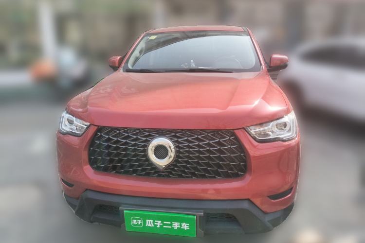 Used Great Wall Poer 2021 2.0T Commercial Version Automatic Diesel 4x4 Elite Long-Box GW4D20M Front