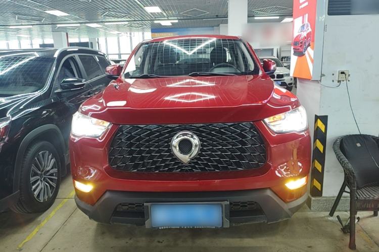 Used Great Wall Poer 2021 2.0T Commercial Version Manual Diesel Two-Wheel Drive Elite Long-Box GW4D20M Front