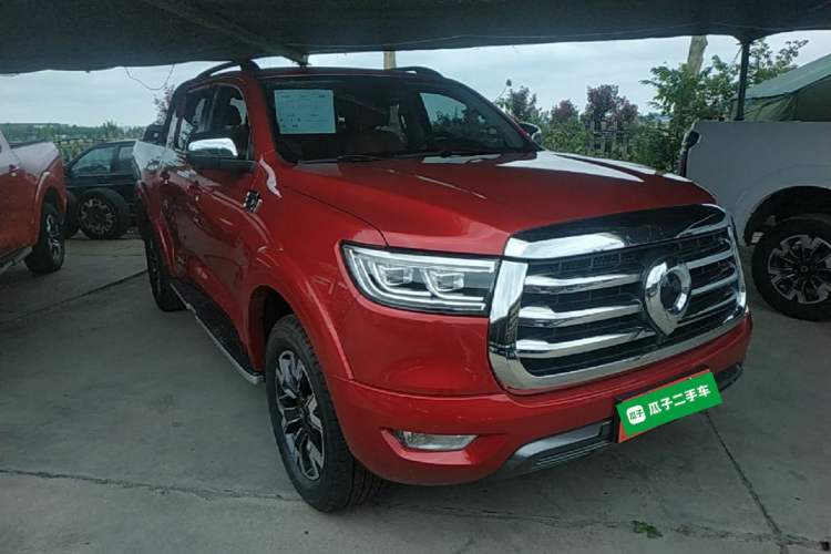 Used Great Wall Poer 2021 2.0T Global Version Automatic Diesel 4x4 Sporty Standard Cab GW4D20M Front Right 45 Deg