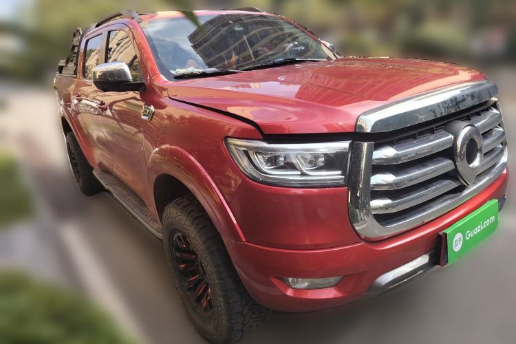 Used Great Wall Poer 2021 2.0T Global Version Automatic Diesel 4x4 Sporty Standard Cab GW4D20M Front Right 45 Deg