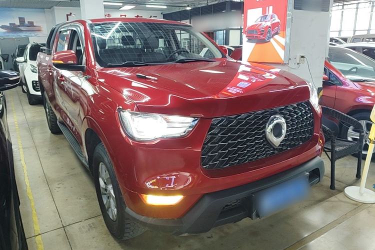 Used Great Wall Poer 2021 2.0T Commercial Version Manual Diesel Two-Wheel Drive Elite Long-Box GW4D20M Front Right 45 Deg