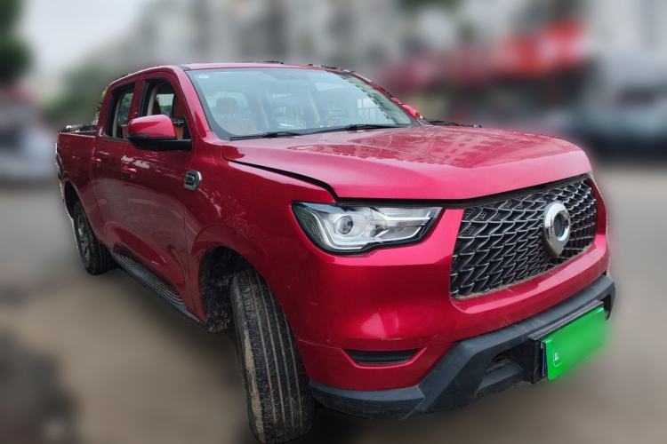 Used Great Wall Poer 2021 2.0T Commercial Version Automatic Diesel Two-Wheel Drive Elite Trim with Long Bed – GW4D20M Front Right 45 Deg