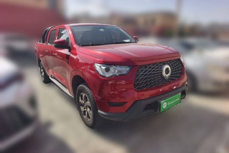 Used Great Wall Poer 2021 2.0T Commercial Version Automatic Gasoline 4x4 Elite Trim with Long Bed – GW4C20B Front Right 45 Deg