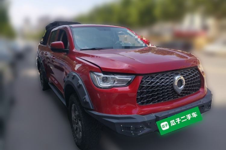 Used Great Wall Poer 2021 2.0T Commercial Version Manual Gasoline 4x4 Elite Standard Box GW4C20B Front Right 45 Deg