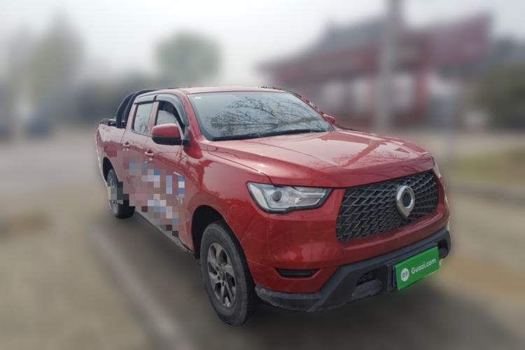 Used Great Wall Poer 2021 2.0T Commercial Version Manual Diesel Two-Wheel Drive Elite Long-Box GW4D20M Front Right 45 Deg