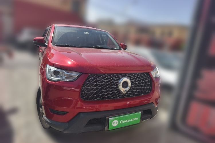 Used Great Wall Poer 2021 2.0T Commercial Version Automatic Gasoline 4x4 Elite Trim with Long Bed – GW4C20B Front