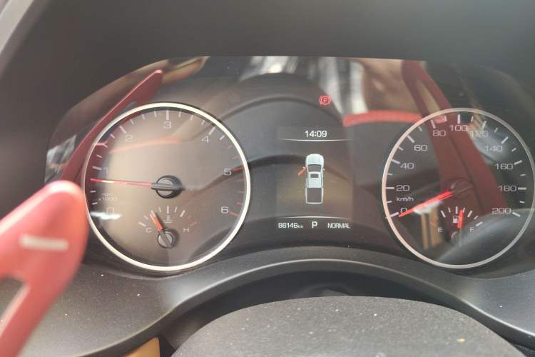 Used Great Wall Poer 2021 2.0T Global Version Automatic Diesel 4x4 Sporty Standard Cab GW4D20M Instrument Cluster