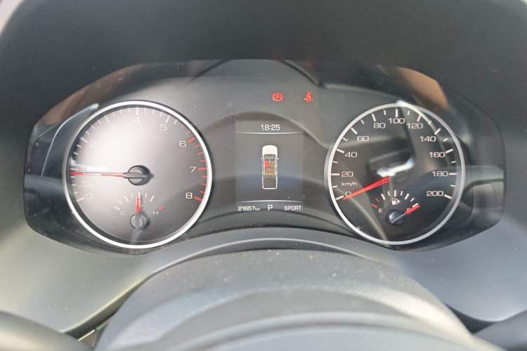 Used Great Wall Poer 2021 2.0T Commercial Version Automatic Gasoline Two-Wheel Drive Elite Trim Standard Box GW4C20B Instrument Cluster