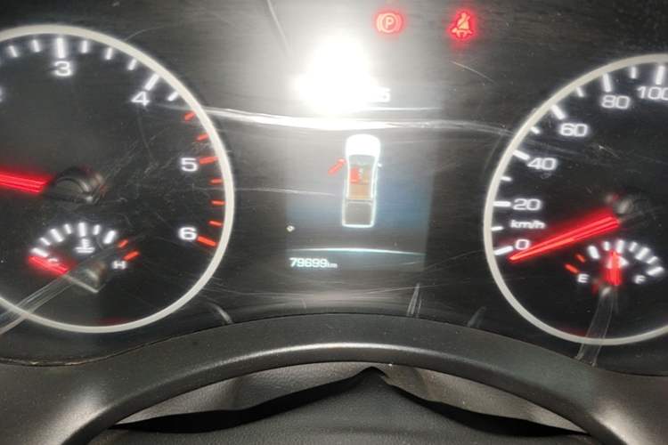 Used Great Wall Poer 2021 2.0T Commercial Version Manual Diesel Two-Wheel Drive Elite Long-Box GW4D20M Instrument Cluster