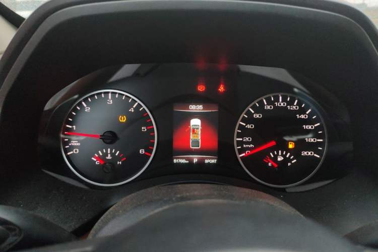 Used Great Wall Poer 2021 2.0T Commercial Version Automatic Diesel Two-Wheel Drive Elite Trim with Long Bed – GW4D20M Instrument Cluster