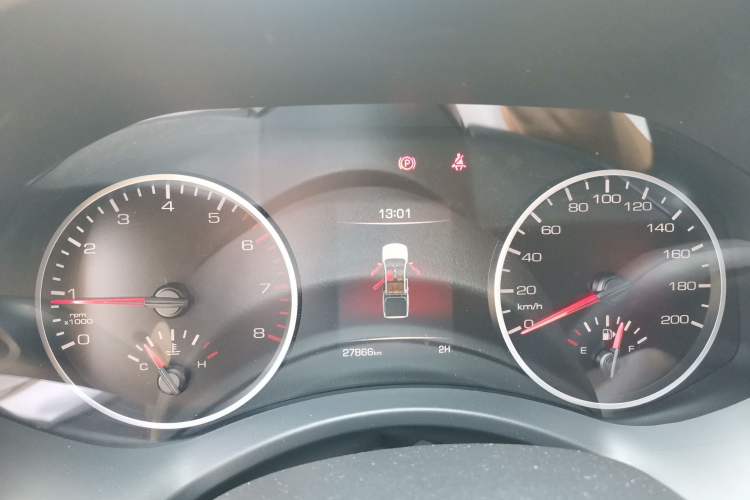 Used Great Wall Poer 2021 2.0T Commercial Version Manual Gasoline 4x4 Elite Standard Box GW4C20B Instrument Cluster