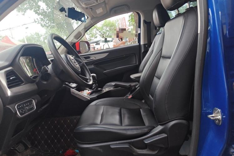 Used Great Wall Poer 2021 2.0T Commercial Version Manual Diesel Two-Wheel Drive Elite Long-Box GW4D20M Left Front Seat