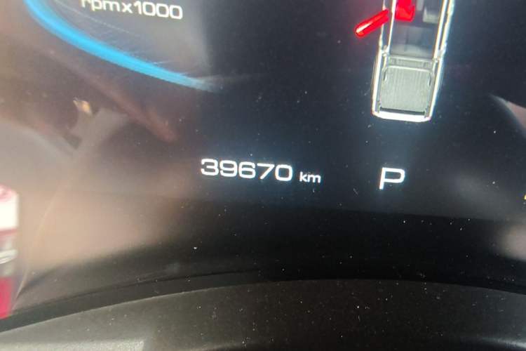Used Great Wall Poer 2021 2.0T Off-Road Edition Automatic Gasoline 4x4 Mount Everest Version GW4C20B Odometer Close Up