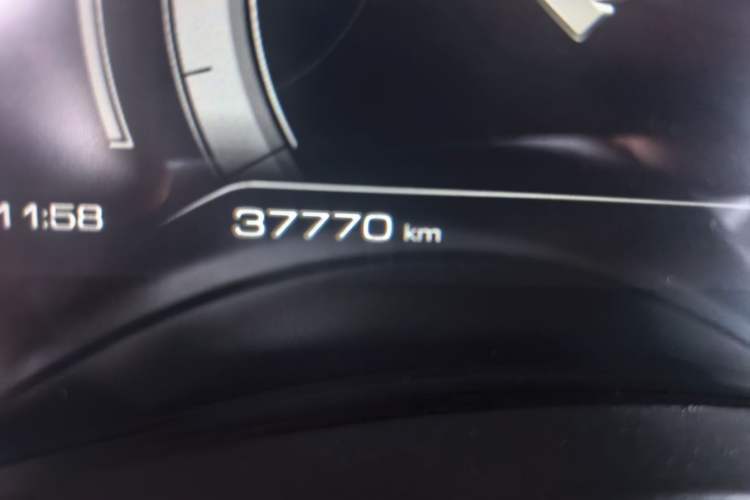 Used Great Wall Poer 2021 2.0T Off-Road Edition Automatic Gasoline 4x4 Mount Everest Version GW4C20B Odometer Close Up