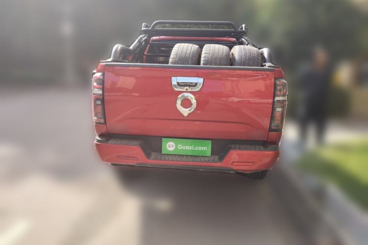 Used Great Wall Poer 2021 2.0T Global Version Automatic Diesel 4x4 Sporty Standard Cab GW4D20M Rear