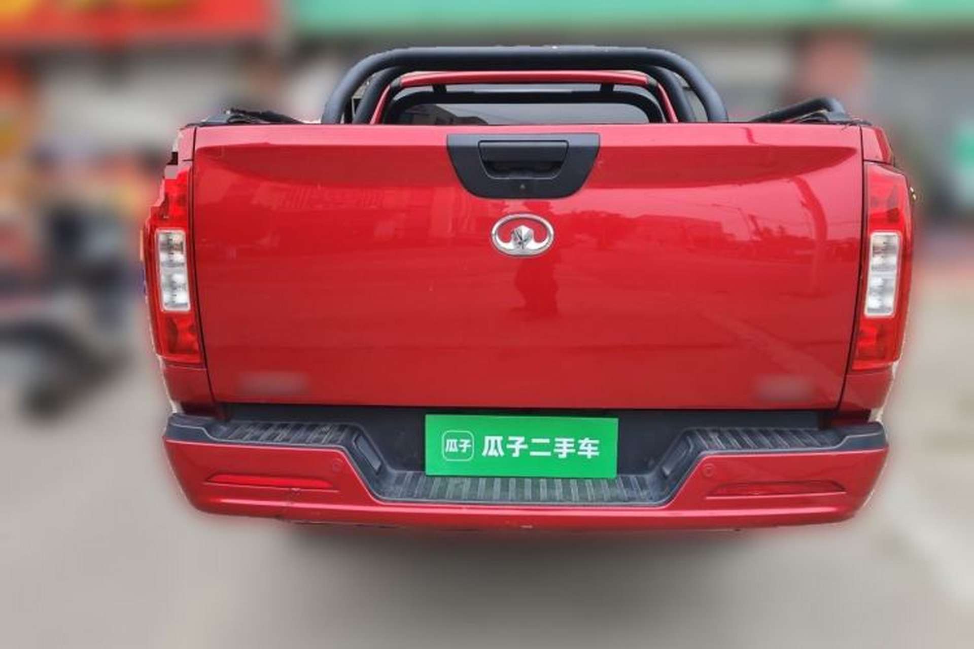 Used Great Wall Poer 2021 2.0T Commercial Version Automatic Gasoline 4x4 Elite Trim with Long Bed – GW4C20B Rear