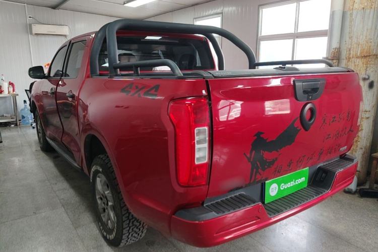Used Great Wall Poer 2021 2.0T Commercial Version Manual Diesel Two-Wheel Drive Elite Standard Box GW4D20M Rear Left 45 Deg
