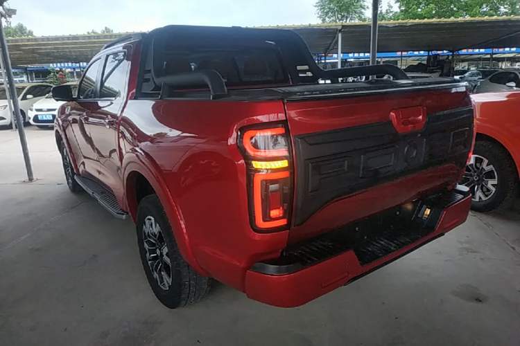Used Great Wall Poer 2021 2.0T Global Version Automatic Diesel 4x4 Sporty Standard Cab GW4D20M Rear Left 45 Deg