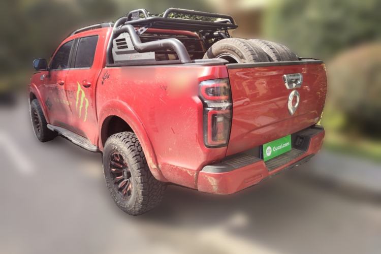Used Great Wall Poer 2021 2.0T Global Version Automatic Diesel 4x4 Sporty Standard Cab GW4D20M Rear Left 45 Deg