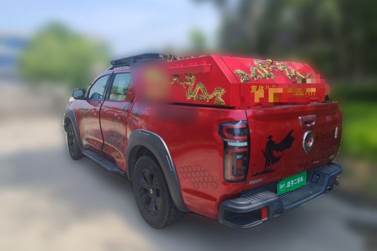 Used Great Wall Poer 2021 2.0T Off-Road Version Automatic Diesel 4x4 Mount Everest Edition GW4D20M Rear Left 45 Deg