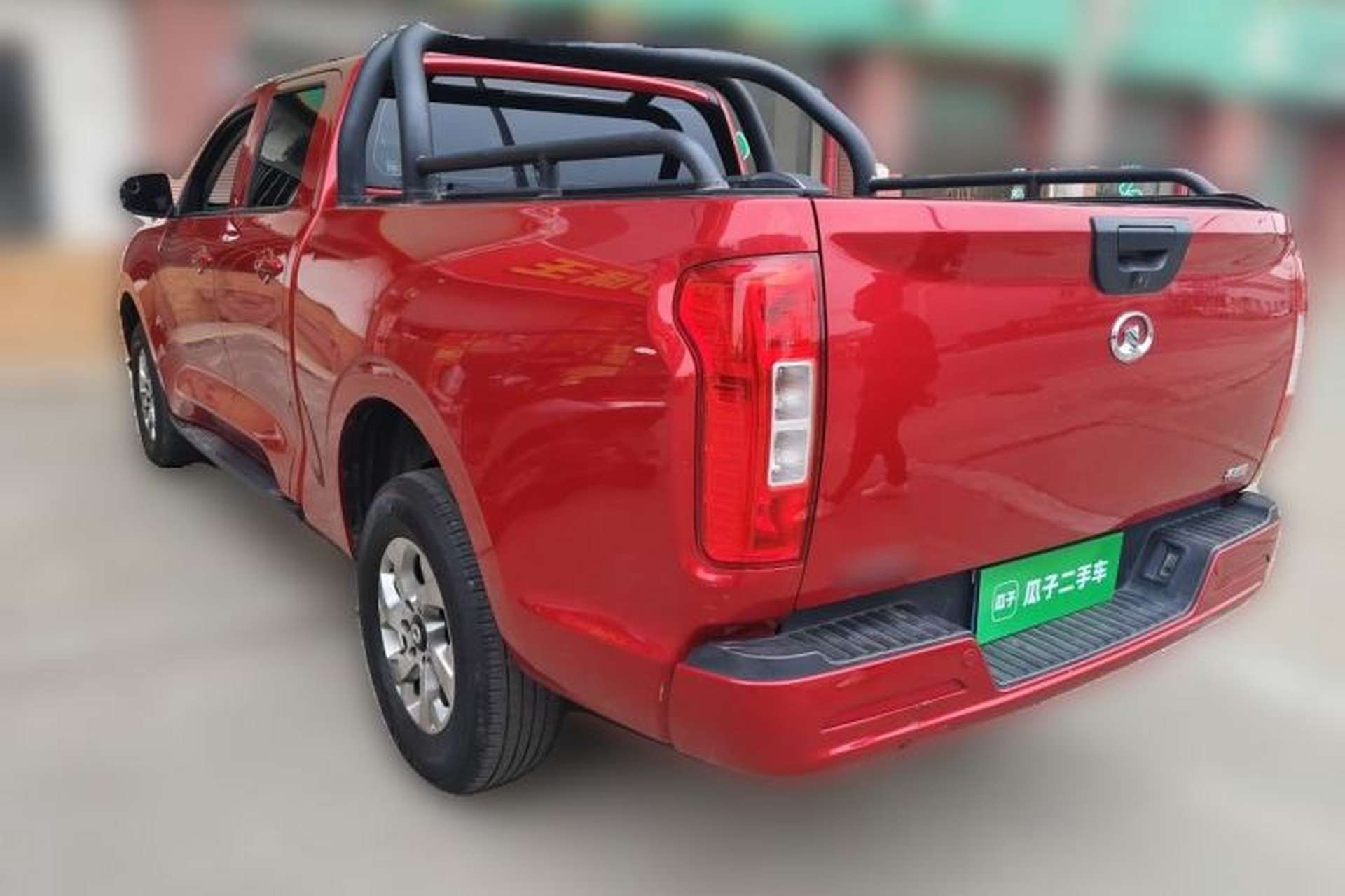 Used Great Wall Poer 2021 2.0T Commercial Version Automatic Gasoline 4x4 Elite Trim with Long Bed – GW4C20B Rear Left 45 Deg