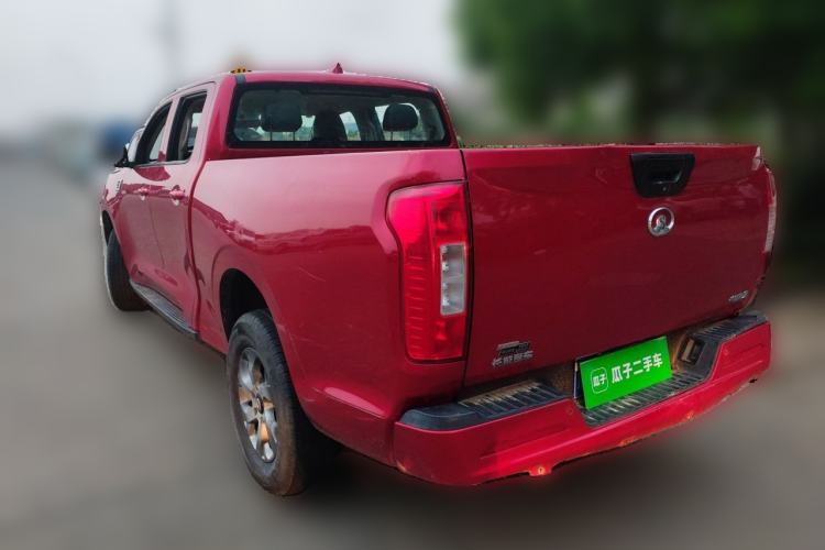 Used Great Wall Poer 2021 2.0T Commercial Version Automatic Diesel Two-Wheel Drive Elite Trim with Long Bed – GW4D20M Rear Left 45 Deg