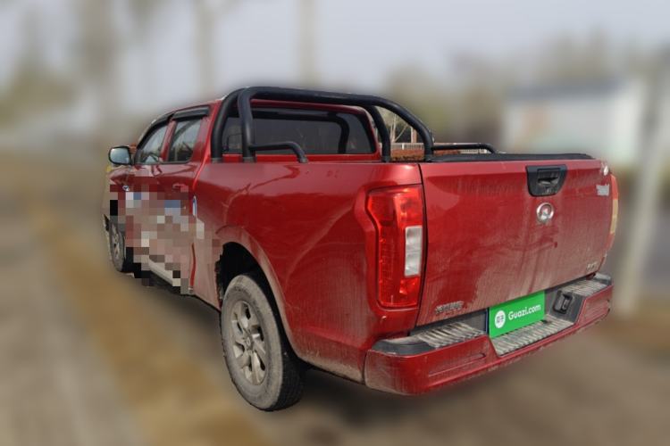 Used Great Wall Poer 2021 2.0T Commercial Version Manual Diesel Two-Wheel Drive Elite Long-Box GW4D20M Rear Left 45 Deg