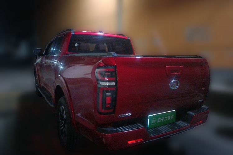 Used Great Wall Poer 2021 2.0T Global Version Automatic Gasoline 4x4 Sporty Standard-Box Trailer Edition GW4C20B Rear Left 45 Deg