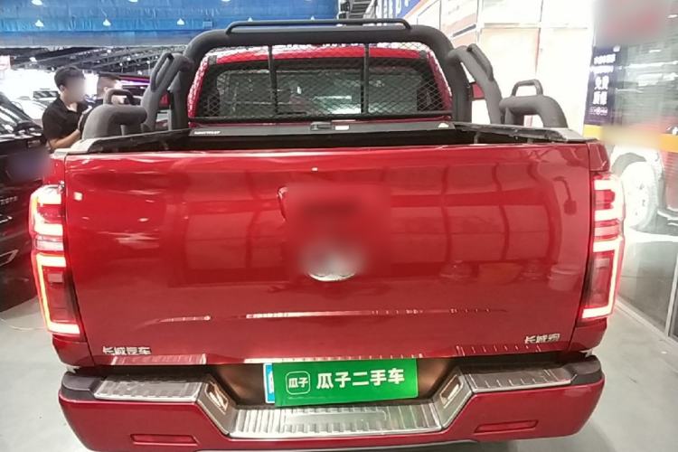 Used Great Wall Poer 2021 2.0T Global Version Automatic Diesel 4x4 Comfort Trim Standard Box GW4D20M Rear