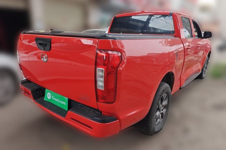 Used Great Wall Poer 2021 2.0T Commercial Version Manual Diesel Two-Wheel Drive Elite Long-Box GW4D20M Rear Right 45 Deg