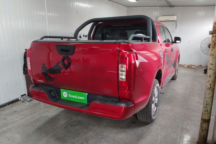 Used Great Wall Poer 2021 2.0T Commercial Version Manual Diesel Two-Wheel Drive Elite Standard Box GW4D20M Rear Right 45 Deg