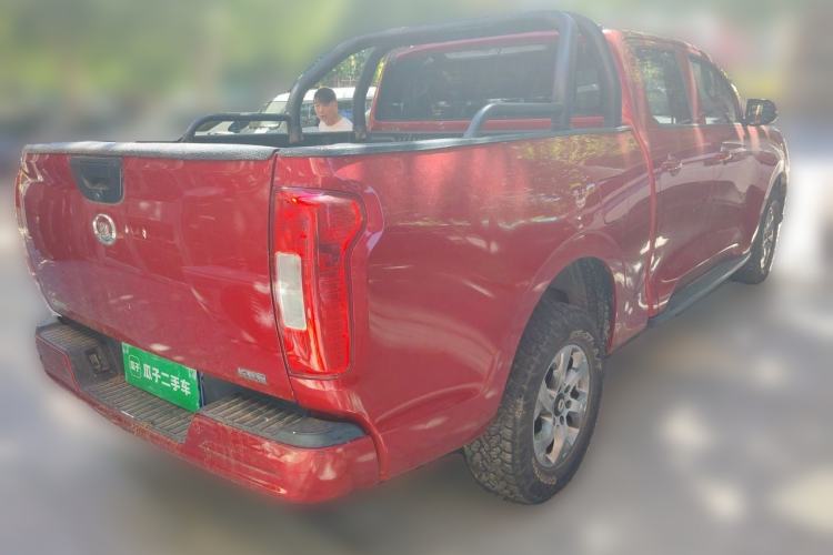 Used Great Wall Poer 2021 2.0T Commercial Version Automatic Gasoline Two-Wheel Drive Elite Trim with Long Bed – GW4C20B Rear Right 45 Deg