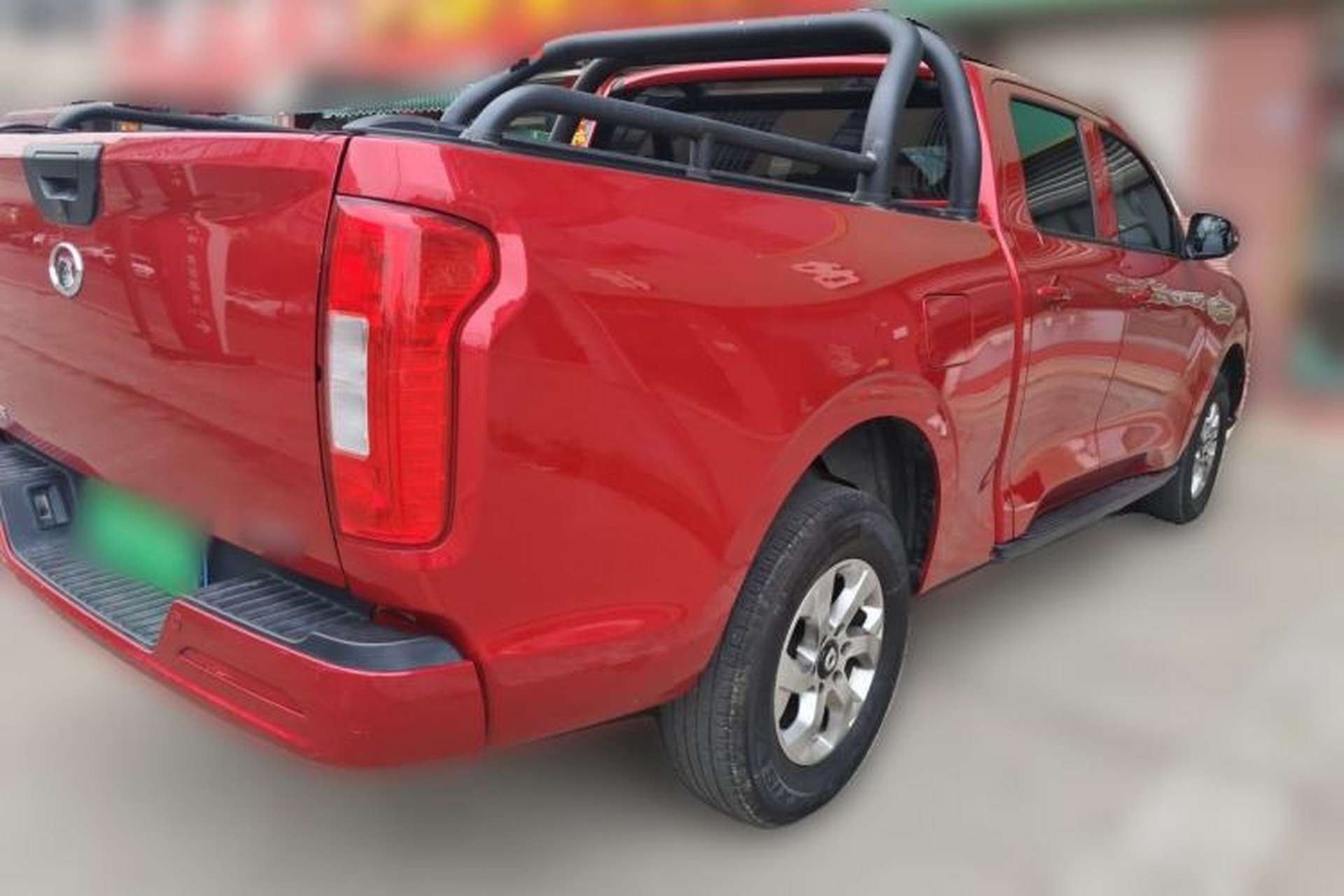 Used Great Wall Poer 2021 2.0T Commercial Version Automatic Gasoline 4x4 Elite Trim with Long Bed – GW4C20B Rear Right 45 Deg