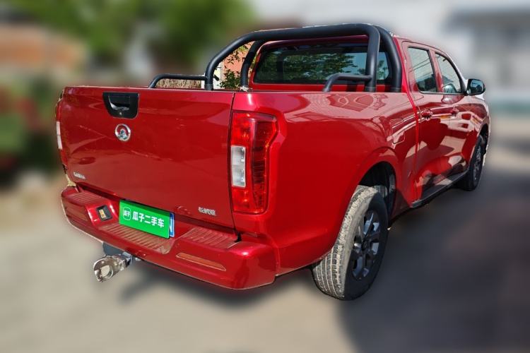 Used Great Wall Poer 2021 2.0T Commercial Version Automatic Gasoline Two-Wheel Drive Elite Trim with Long Bed – GW4C20B Rear Right 45 Deg