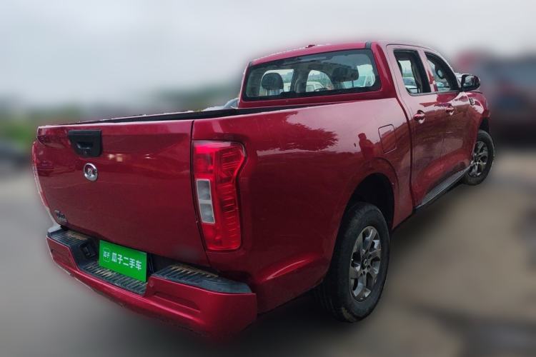 Used Great Wall Poer 2021 2.0T Commercial Version Automatic Diesel Two-Wheel Drive Elite Trim with Long Bed – GW4D20M Rear Right 45 Deg