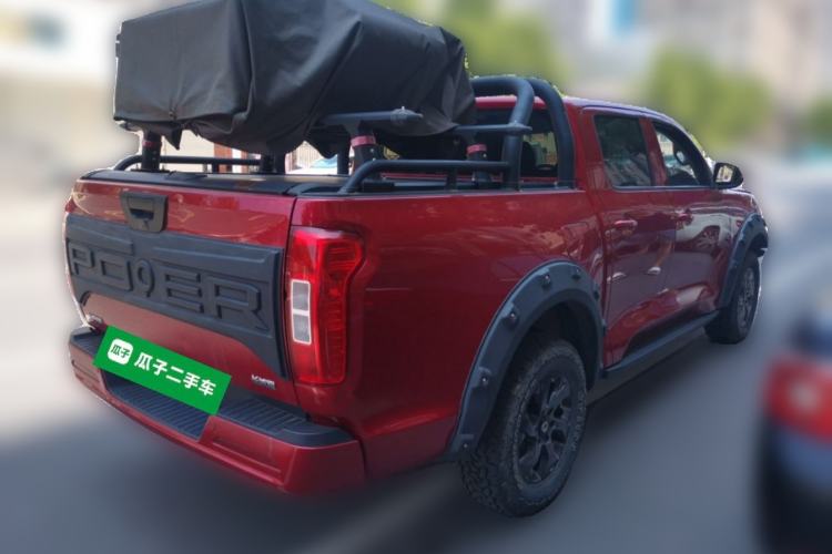 Used Great Wall Poer 2021 2.0T Commercial Version Manual Gasoline 4x4 Elite Standard Box GW4C20B Rear Right 45 Deg