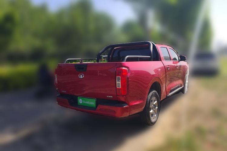 Used Great Wall Poer 2021 2.0T Commercial Version Automatic Diesel Two-Wheel Drive Elite Trim with Long Bed – GW4D20M Rear Right 45 Deg