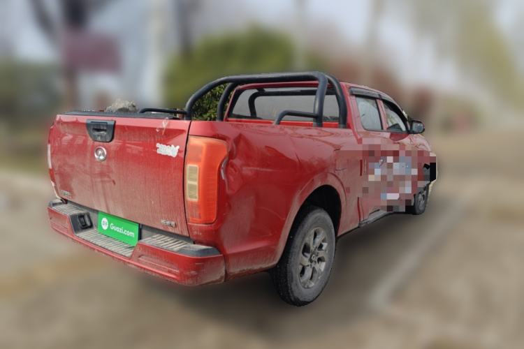 Used Great Wall Poer 2021 2.0T Commercial Version Manual Diesel Two-Wheel Drive Elite Long-Box GW4D20M Rear Right 45 Deg