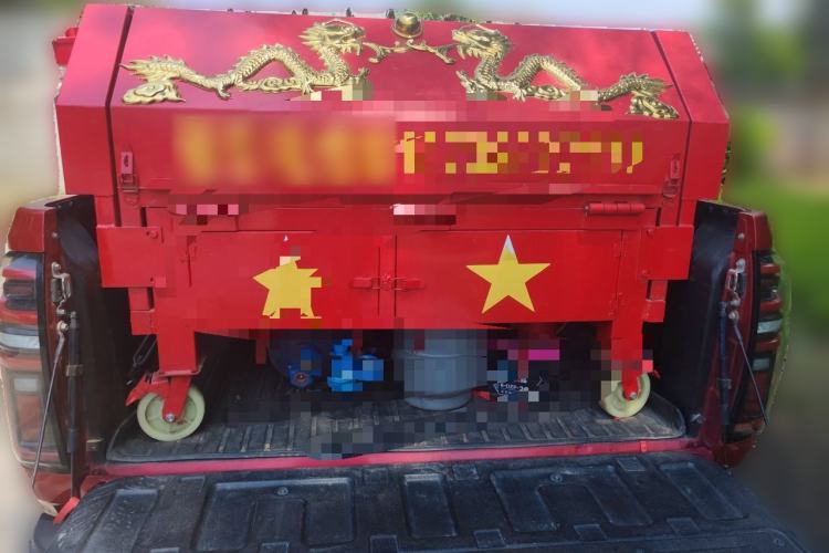 Used Great Wall Poer 2021 2.0T Off-Road Version Automatic Diesel 4x4 Mount Everest Edition GW4D20M Trunk