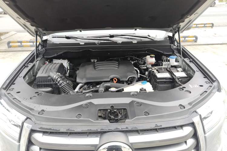 Used Great Wall Poer 2021 2.0T Global Version Passenger Car Automatic Gasoline Two-Wheel Drive Comfort Trim Standard Box – GW4C20B Engine Bay